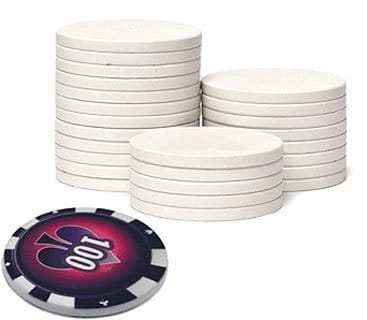 sublimation poker chips